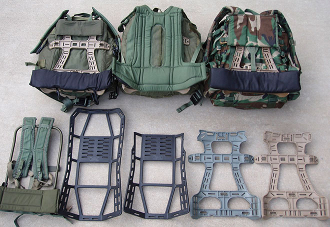 Backpack frames