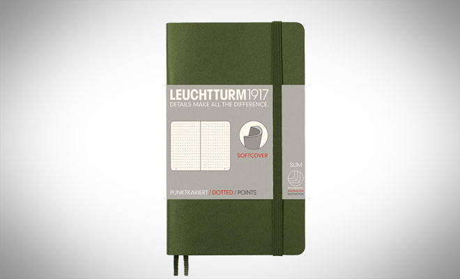 LEUCHTTURM1917 Soft Cover Small (A6) Slim Pocket Notebook