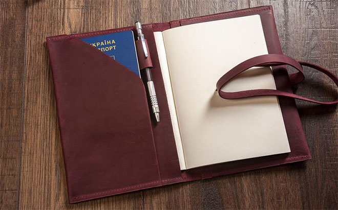Lezo Store Leather Notebook Cover 