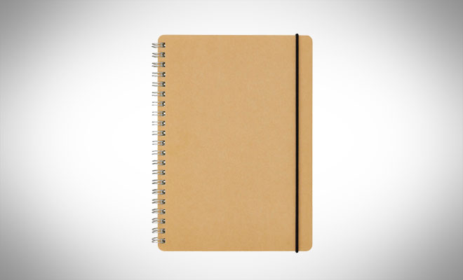 Muji Double Ring Notebook Dotted Paper A6