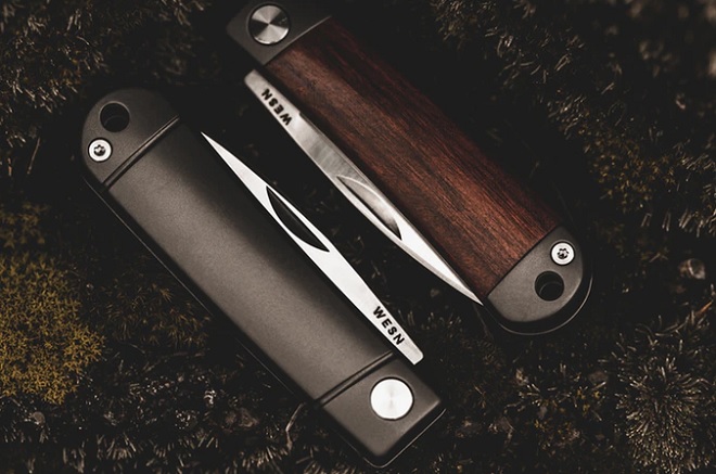 WESN Henry Titanium Slip-Joint Pocket Knife