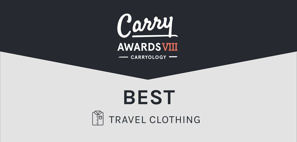 Best Travel Clothing – The Eighth Annual Carry Awards