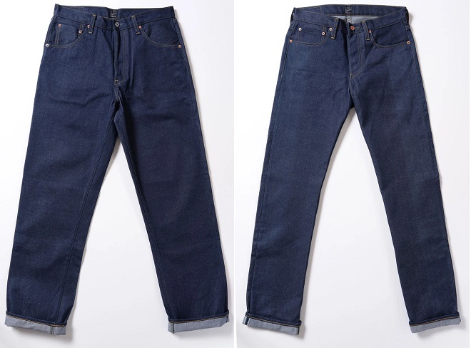 Glenn's Denim GD113 Relaxed Wide Leg, Raw 13 Oz Selvedge Denim and GD110 Slim Tapered, Raw 13 Oz Selvedge Denim.jpg