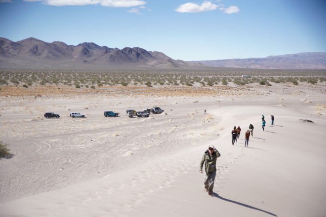 Takibi Time in Death Valley with Snow Peak