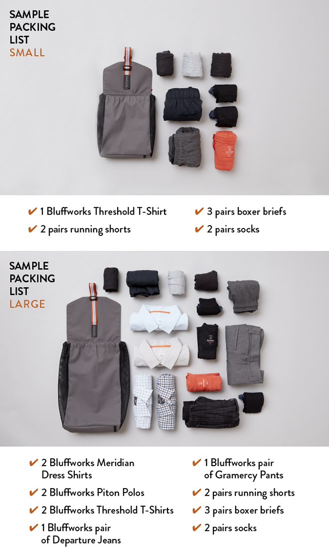 Bluffworks Release Smarter Packing Cube for Travel