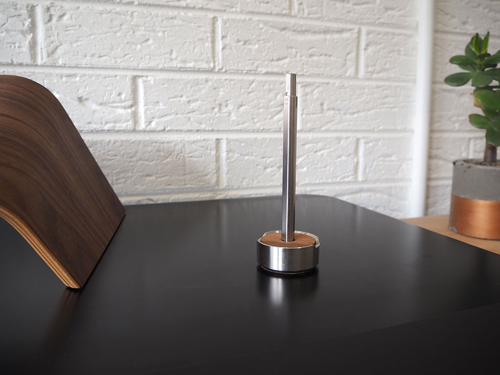 Grovemade Titanium Pen and Stand