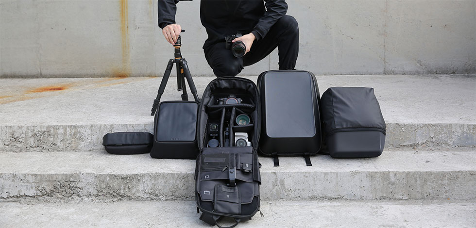 Xcube Modular Hardshell Backpack for Travelers and Photographers