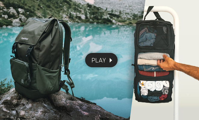 This Travel Backpack is Your Portable Wardrobe