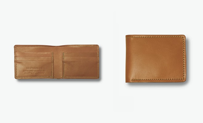 Made in the USA: Filson Bridle Leather Bi-Fold Wallet 