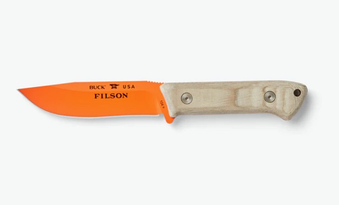 Filson x Buck Knives® 104 Compadre Camp Knife