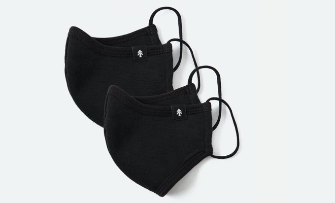 Huckberry Merino Wool Face Mask – 2-Pack 