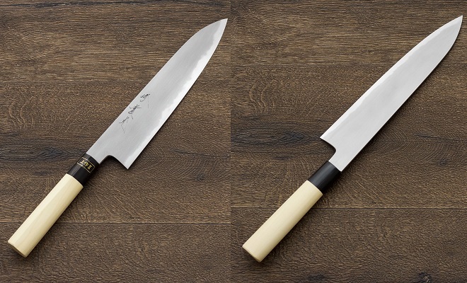 Staff Picks: JIKKO Chef White 2 Carbon Steel Gyuto Japanese knife