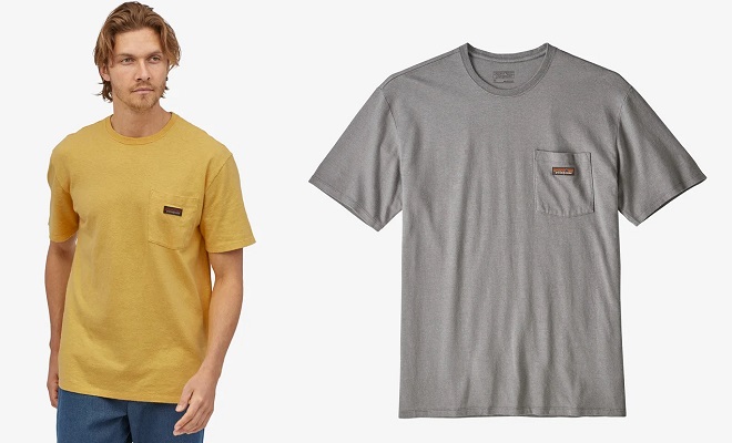 Gifts under $50: Patagonia Men’s Work Pocket Tee Shirt