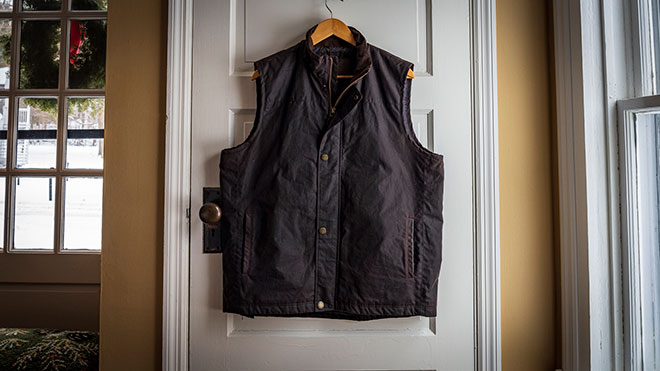 Best Winter Clothes and Accessories for Men: Dubarry Mayfly Wax Vest