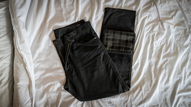 Filson Flannel-Lined Dry Tin Pants
