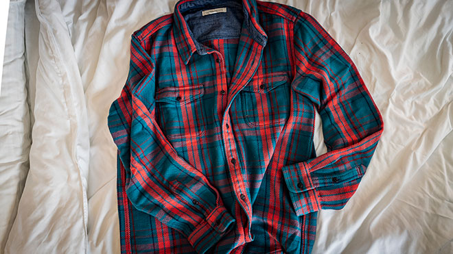 Best Winter Clothes and Accessories for Men: Outerknown Blanket Shirt