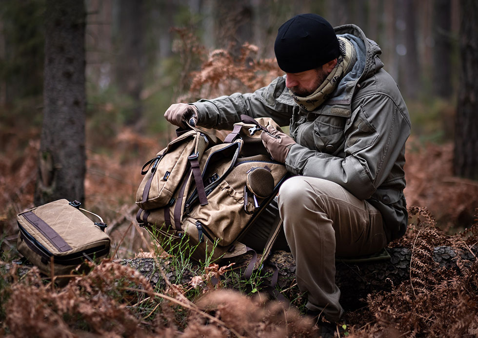 Wotancraft Pilot Travel Camera Backpack