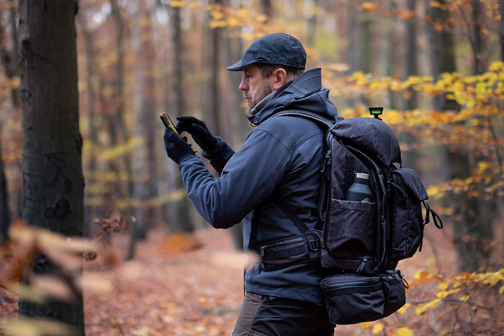 Wotancraft Pilot Travel Camera Backpack