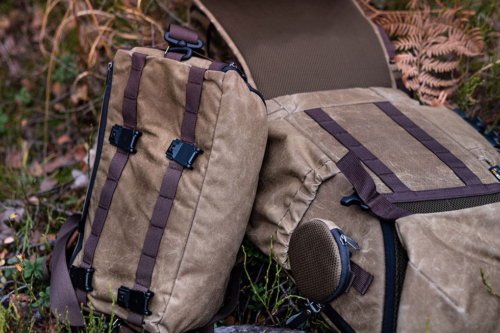 Wotancraft Pilot Travel Camera Backpack