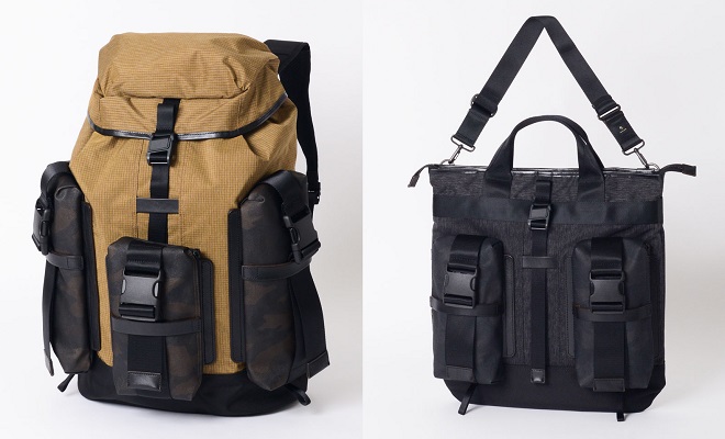 master-piece Rogue Backpack and Rogue 2Way Helmet Bag