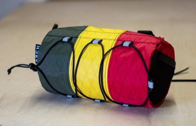 Experimental makers: ARCH 2.2Lt Handlebar Bag in Rastafari X