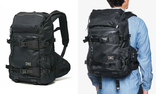 AS2OV Cordura Dobby 305D Round Zip Backpack 