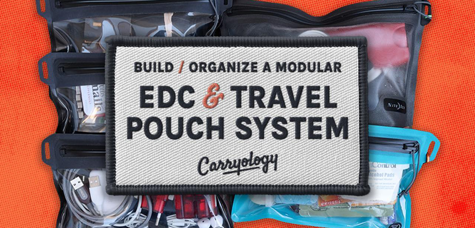 How to Build and Organize a Pouch System for EDC / Travel