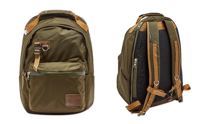 Top Japanese backpacks: master-piece Potential Leather Trim Backpack