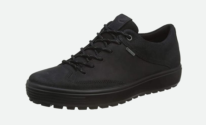 Comfortable men's travel shoes: ECCO Men’s Soft 7 Tred GTX Tie