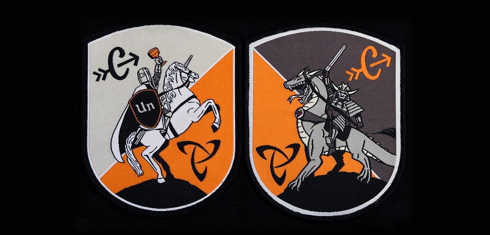 Carryology Unicorn and Dragon Patches