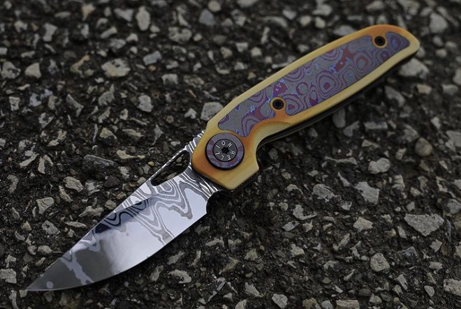 EDC knife makers: Hellion Machine Collective Transient liner lock