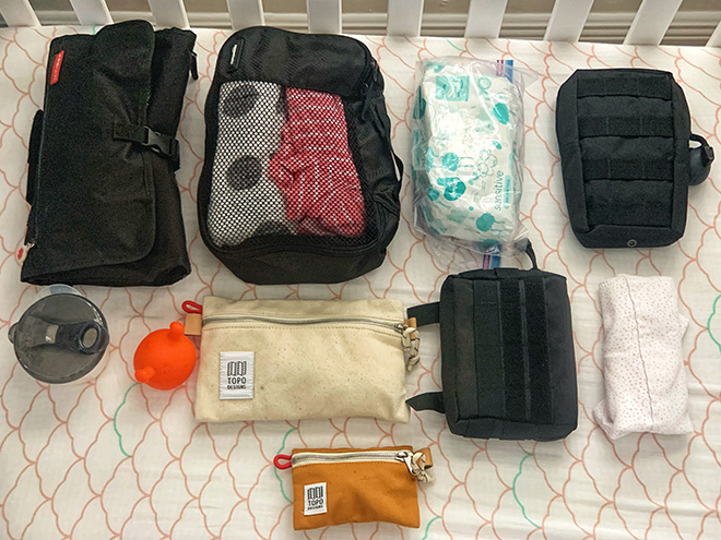 Dad bag contents