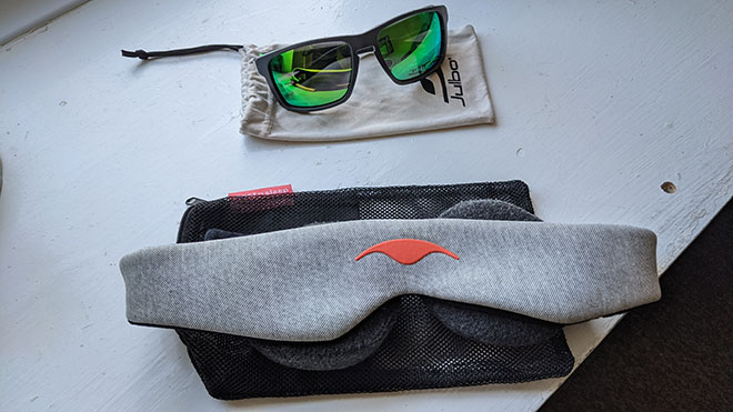 Mental health aids: Julbo Shield and Manta Sleep