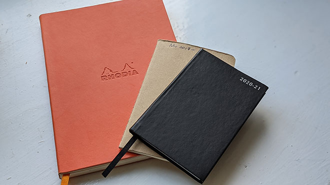 Notebooks to aid mental health