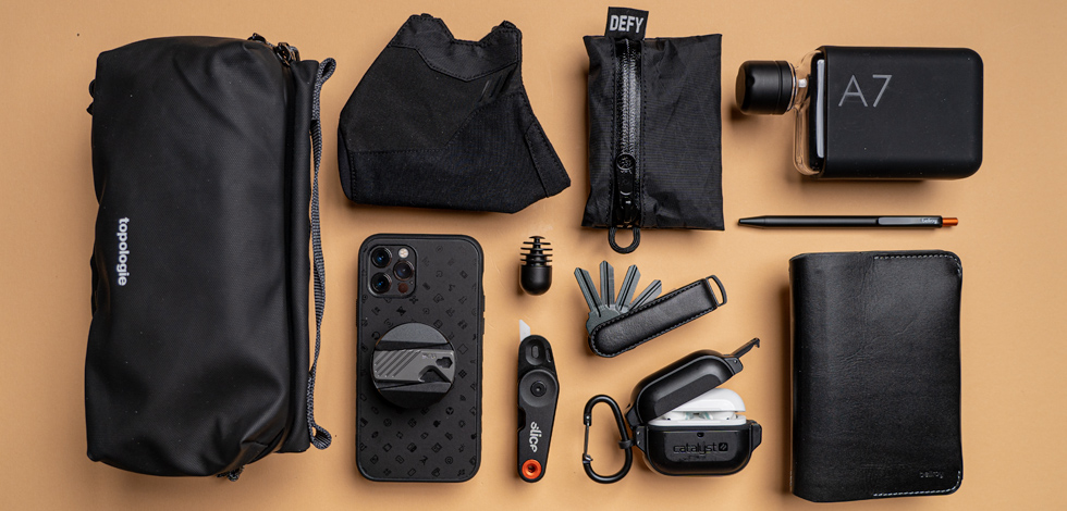 all black edc essentials