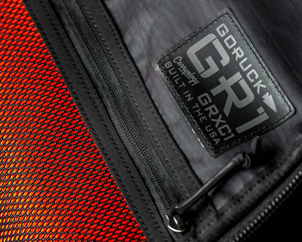 GORUCK x Carryology label