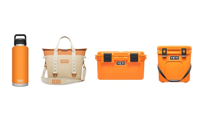 YETI King Crab Orange Color Collection