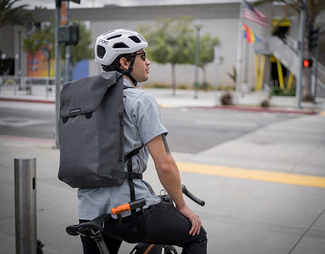 Bike commuting essentials: Apidura City Backpack