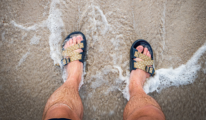 Beach slides