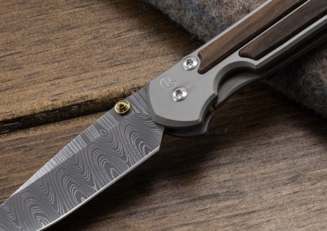Chris Reeve Small Sebenza 21 with Devin Thomas Damascus
