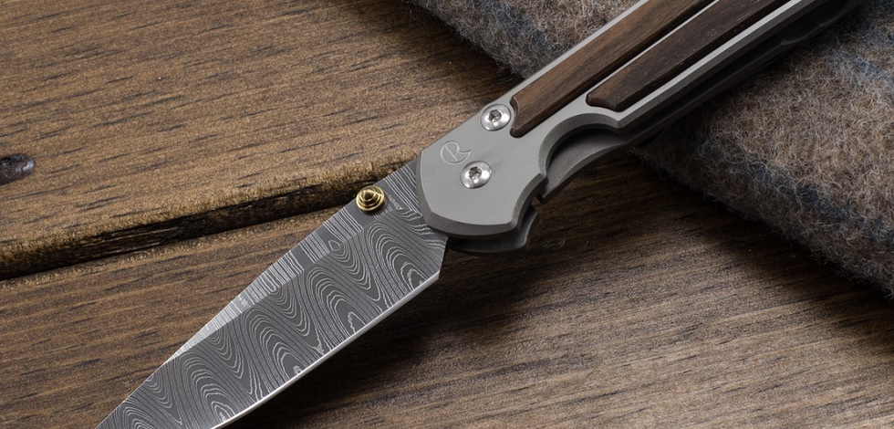 Chris Reeve Small Sebenza 21 with Devin Thomas Damascus