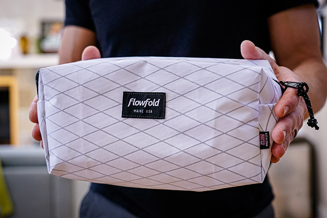 White X-Pac Flowfold Custom Aviator Dopp Kit