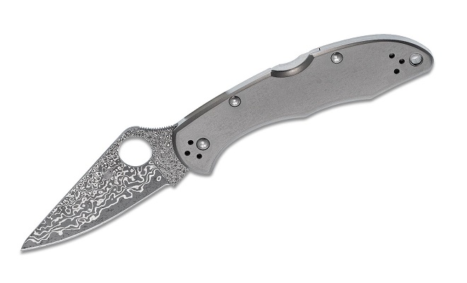 Spyderco Damascus Delica 4