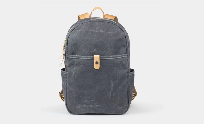 Best waxed canvas backpacks: Winter Session Waxed Canvas Backpack