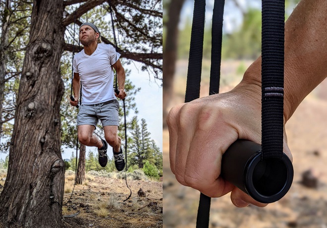 Portable travel gym