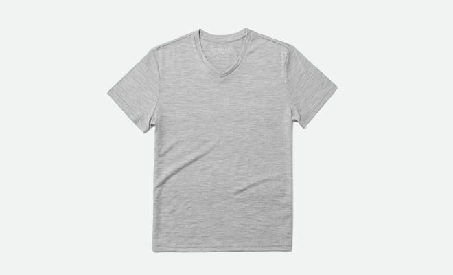Unbound Merino Merino Wool V-Neck T-Shirt