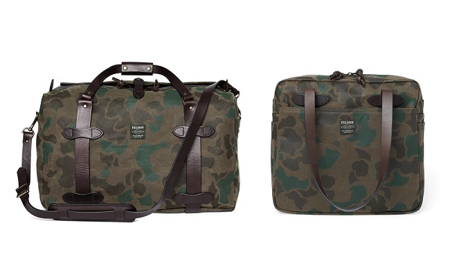 Best new gear: Filson Waxed Rugged Twill Tote Bag and Duffle – Limited Edition