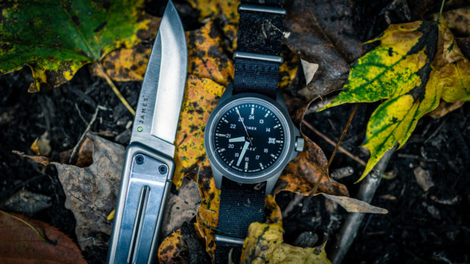 The James Brand x Timex Expedition North Field Watch 