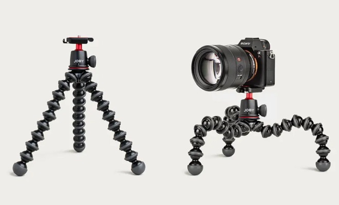 Gifts for the Photographer: JOBY GorillaPod 3K Tripod with Ball Head Kit