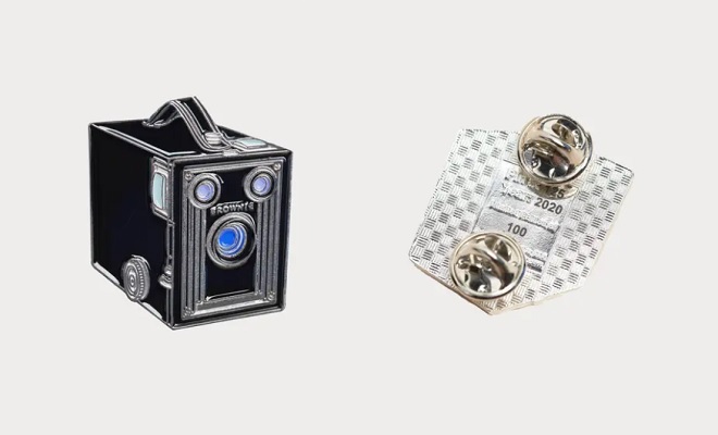 Gifts for the Photographer: Official Exclusive Brownie Camera Pin
